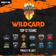 Free Fire City Open Wildcard finals